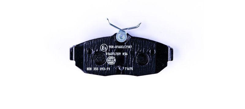 HELLA 8DB 355 013-111 Bremsbelagsatz, Scheibenbremsbelag f&uuml;r FORD USA