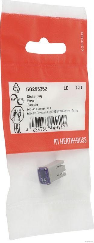 HERTH+BUSS 50295352 Sicherung MCase slotted, 15 A