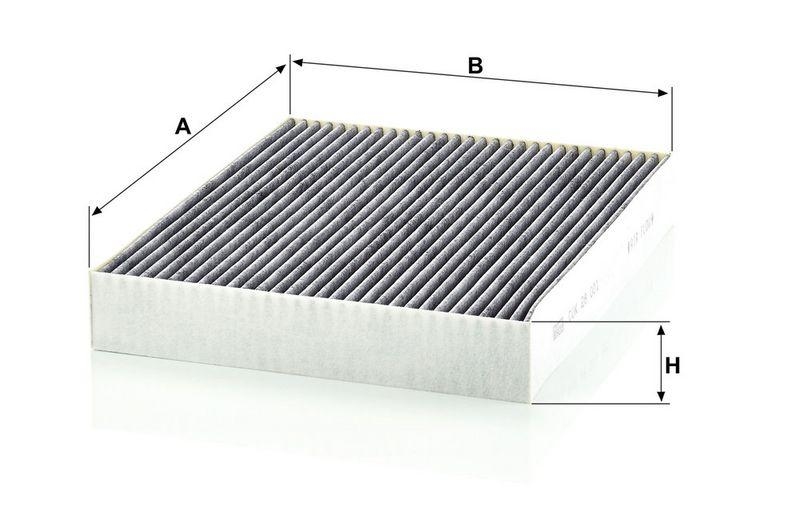 MANN-FILTER CUK 28 001 Innenraumluftfilter f&uuml;r Ford