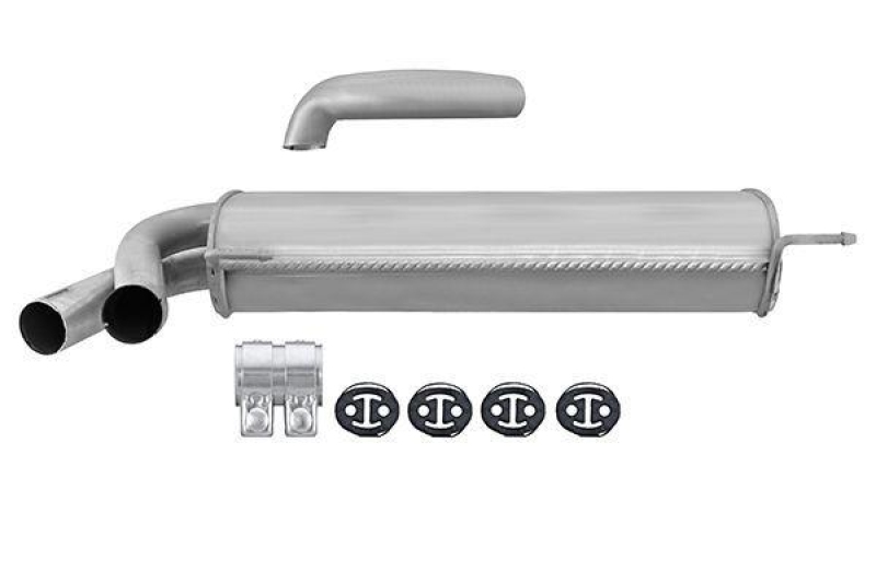 HELLA 8LD 366 027-931 Endschalldämpfer CITROEN;FIAT;PEUGEOT