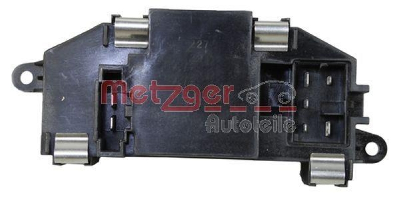 METZGER 0917227 Regler, Innenraumgebl&auml;se f&uuml;r AUDI