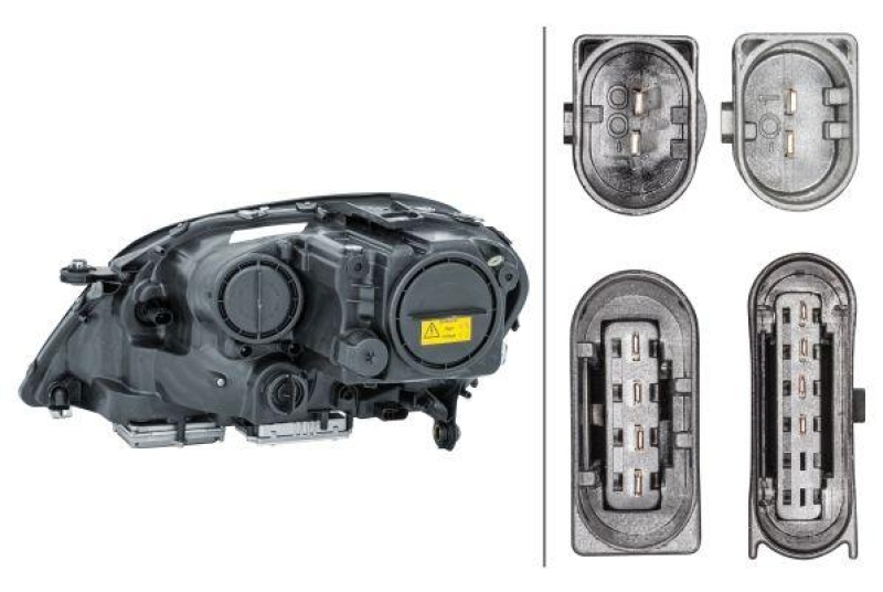 HELLA 1ZS 263 036-321 Heckscheinwerfer rechts Bi-Xenon MB