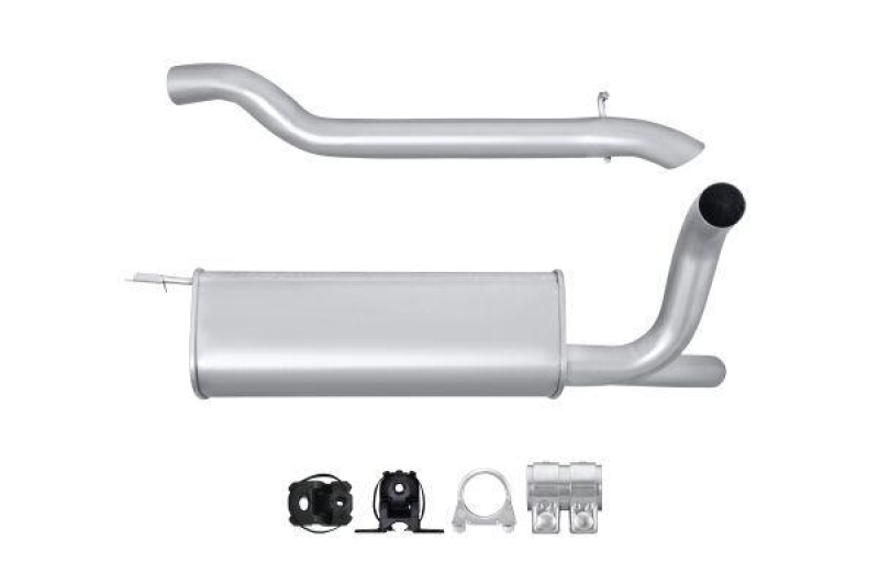 HELLA 8LD 366 027-951 Endschalldämpfer STELLANTIS (PSA & FCA)