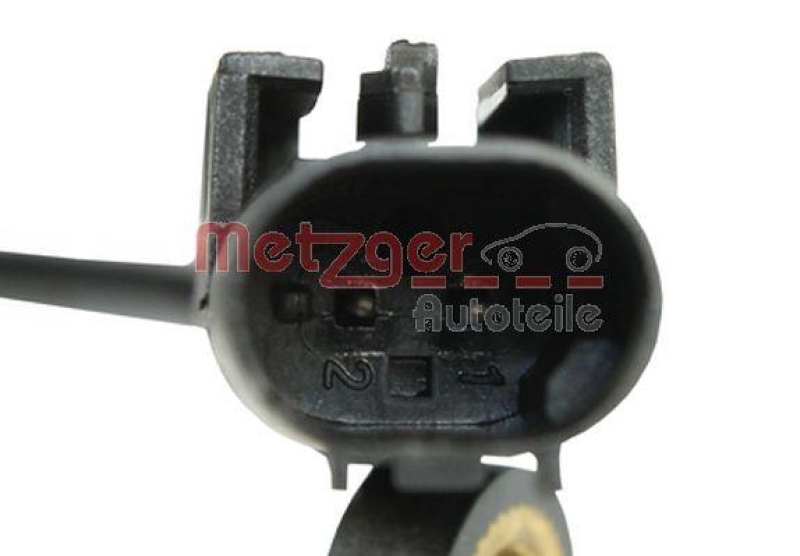 METZGER 0900903 Sensor, Raddrehzahl f&uuml;r ABARTH/ALFA/FIAT/OPEL HA links/rechts