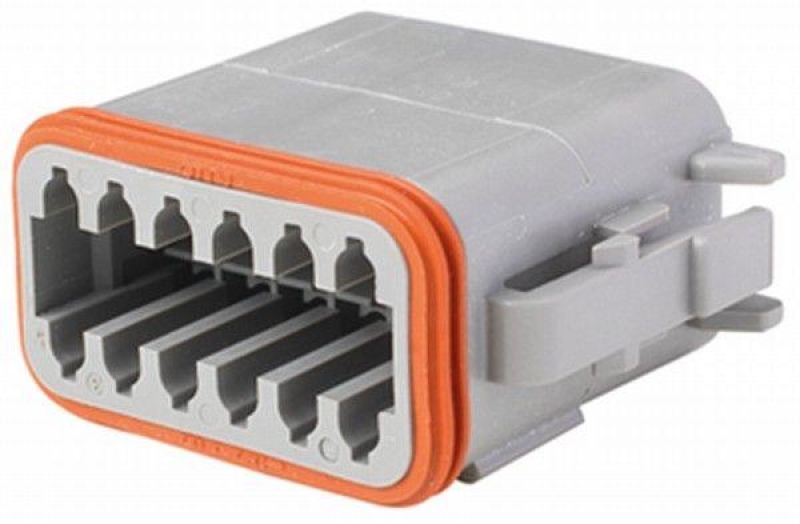 HELLA 8JA 201 022-851 Steckgeh&auml;use, 12 polig