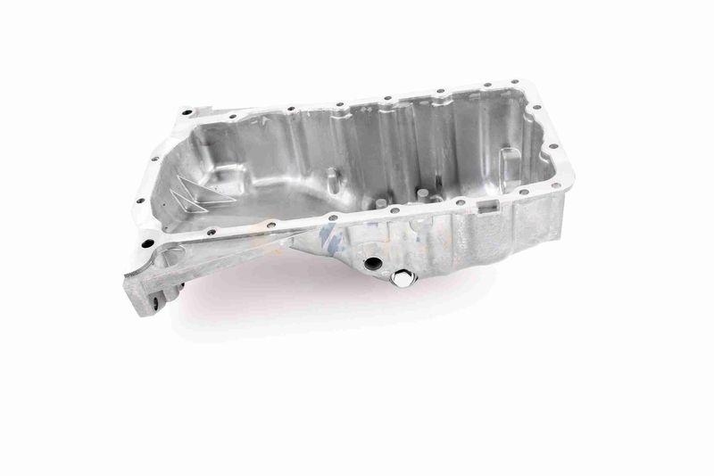 VAICO V10-0432 &Ouml;lwanne Aluminium, mit &Ouml;ffnung f&uuml;r &Ouml;lstandsensor f&uuml;r VW