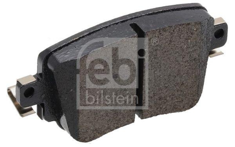 FEBI BILSTEIN 16912 Bremsbelagsatz mit Befestigungsschrauben f&uuml;r VW-Audi