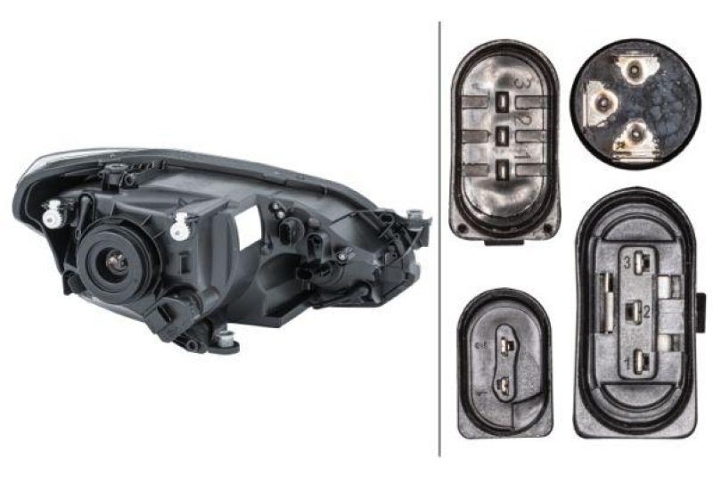 HELLA 1EJ 010 670-051 Heckscheinwerfer links Halogen VW