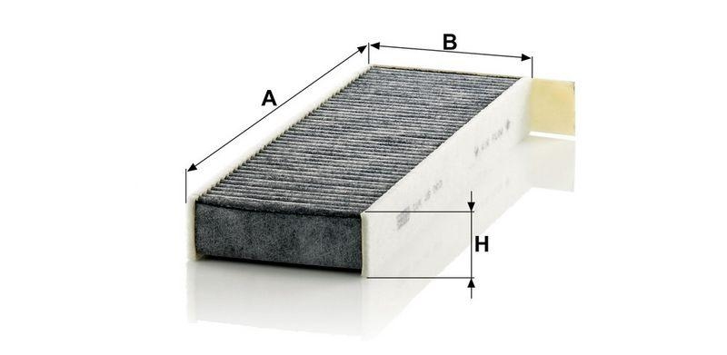 MANN-FILTER CUK 29 003-2 Innenraumluftfilter f&uuml;r PSA