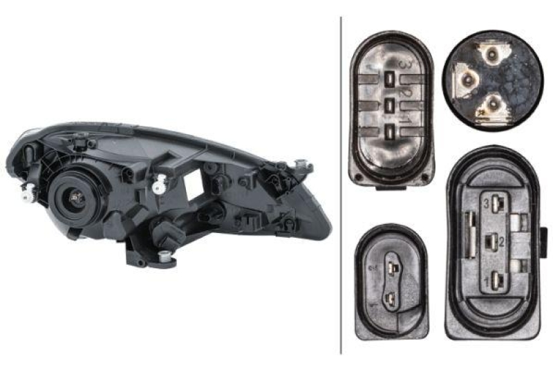 HELLA 1EJ 010 671-011 Heckscheinwerfer links Halogen SEAT