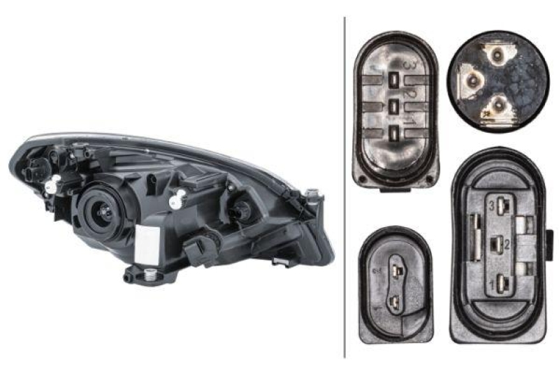 HELLA 1EJ 010 672-011 Heckscheinwerfer links Halogen SKODA