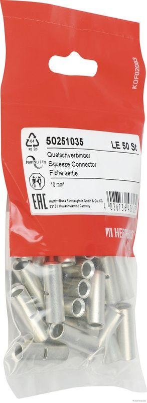 HERTH+BUSS 50251035 Quetschverbinder 10 mm², DIN 46341-1B