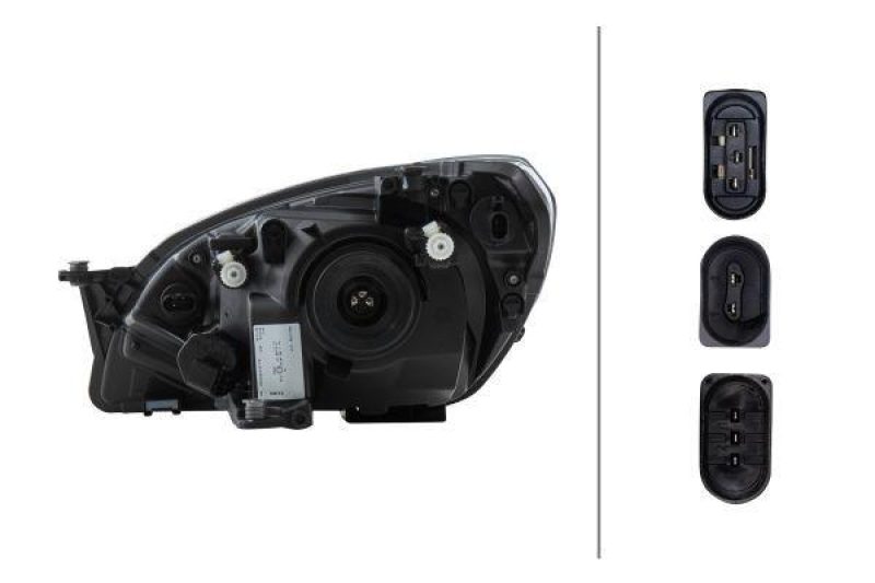 HELLA 1EJ 010 672-021 Heckscheinwerfer rechts Halogen SKODA