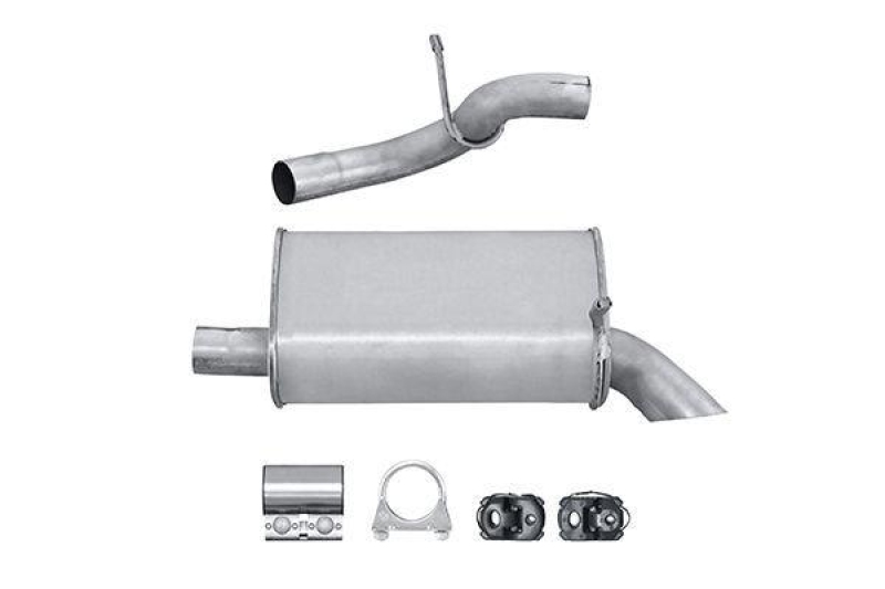 HELLA 8LD 366 028-021 Endschalldämpfer CITROEN;PEUGEOT