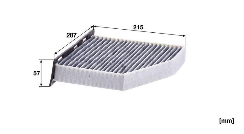 MANN-FILTER CUK 2939/1 Innenraumluftfilter f&uuml;r VW