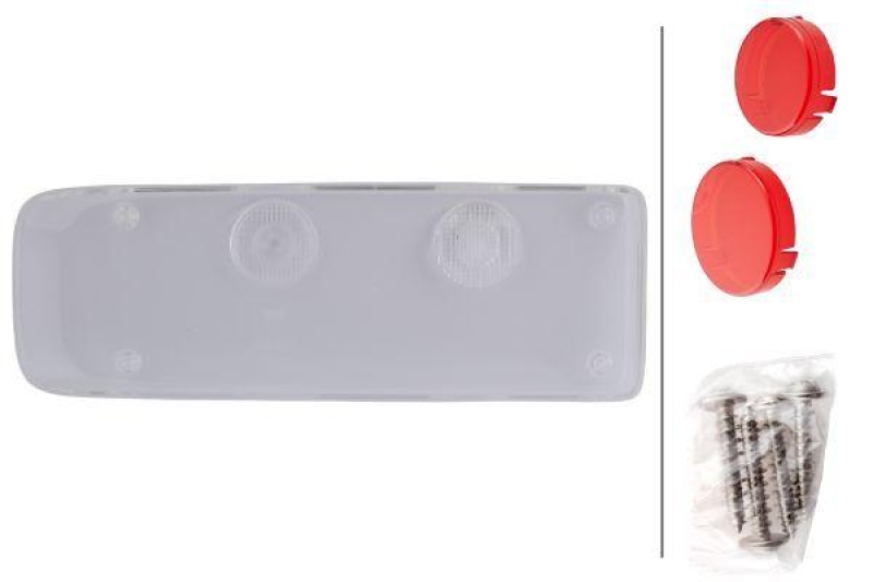 HELLA 9EL 340 829-061 Lichtscheibe Heckleuchte