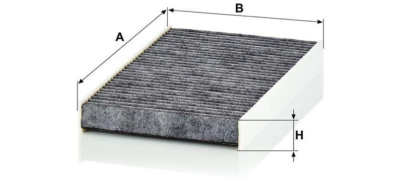 MANN-FILTER CUK 2940 Innenraumluftfilter f&uuml;r PSA