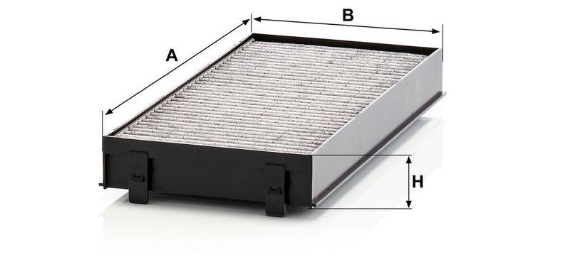 MANN-FILTER CUK 2941-2 Innenraumluftfilter f&uuml;r BMW