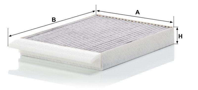 MANN-FILTER CUK 30 012 Innenraumluftfilter f&uuml;r Mercedes-Benz