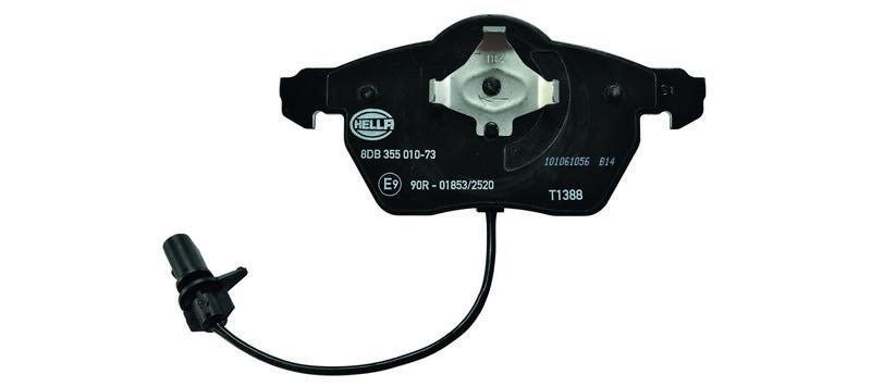 HELLA 8DB 355 010-731 Bremsbelagsatz, Scheibenbremsbelag f&uuml;r VW/AUDI/SKODA/SEAT