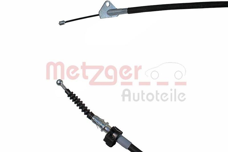 METZGER 17.1100 Seilzug, Feststellbremse f&uuml;r TOYOTA hinten links