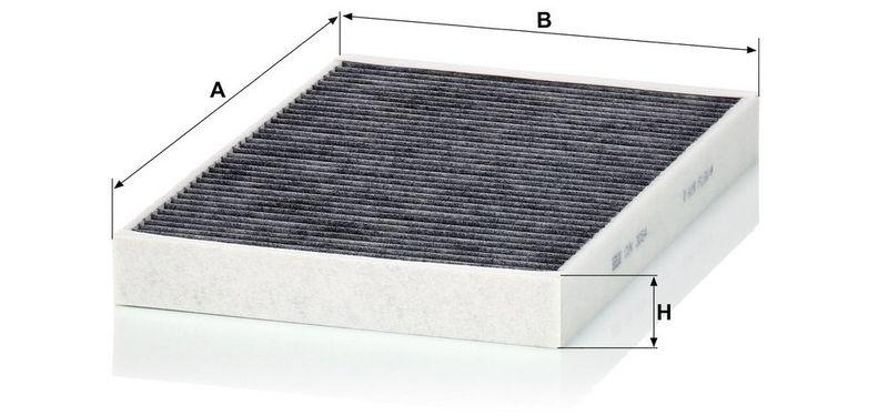 MANN-FILTER CUK 3054 Innenraumluftfilter f&uuml;r Opel