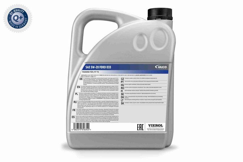 VAICO V60-0401 Motoröl Sae 5W-20 Ford Eco 5 L