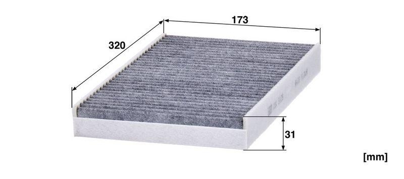 MANN-FILTER CUK 3139 Innenraumluftfilter f&uuml;r BMW