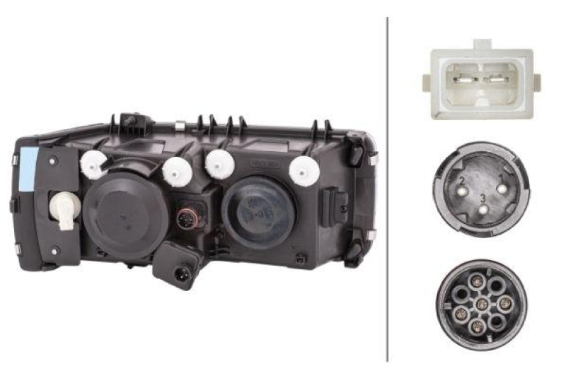 HELLA 1EJ 247 046-011 Heckscheinwerfer links Halogen DAF