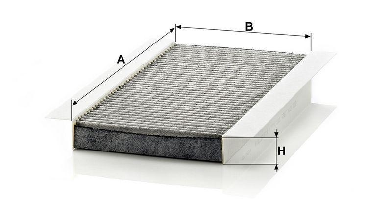 MANN-FILTER CUK 3337 Innenraumluftfilter f&uuml;r Opel
