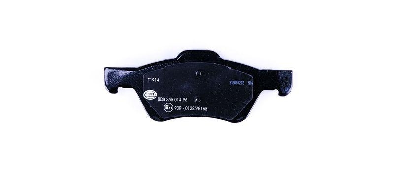 HELLA 8DB 355 014-961 Bremsbelagsatz, Scheibenbremsbelag f&uuml;r MAZDA/FORD