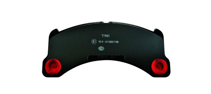 HELLA 8DB 355 015-131 Bremsbelagsatz, Scheibenbremsbelag f&uuml;r PORSCHE CAYENNE (92A)