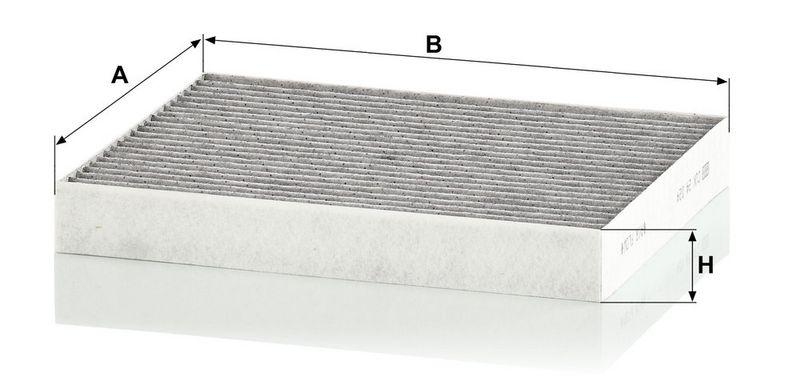 MANN-FILTER CUK 24 024 Innenraumluftfilter f&uuml;r Hyundai