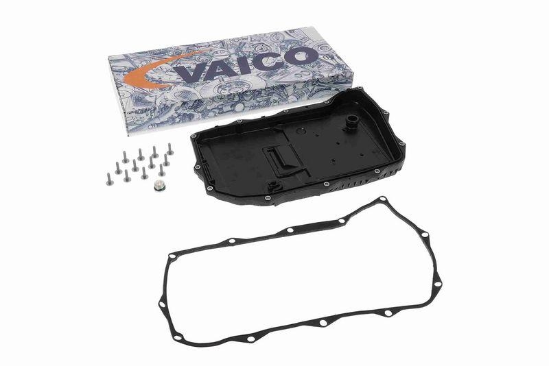 VAICO V10-4360 &Ouml;lwanne, Automatikgetriebe 8-Gang (0D5, 8Hp65A) mit Filter, mit Sch f&uuml;r VW