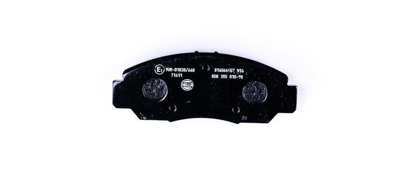 HELLA 8DB 355 010-981 Bremsbelagsatz, Scheibenbremsbelag f&uuml;r HONDA