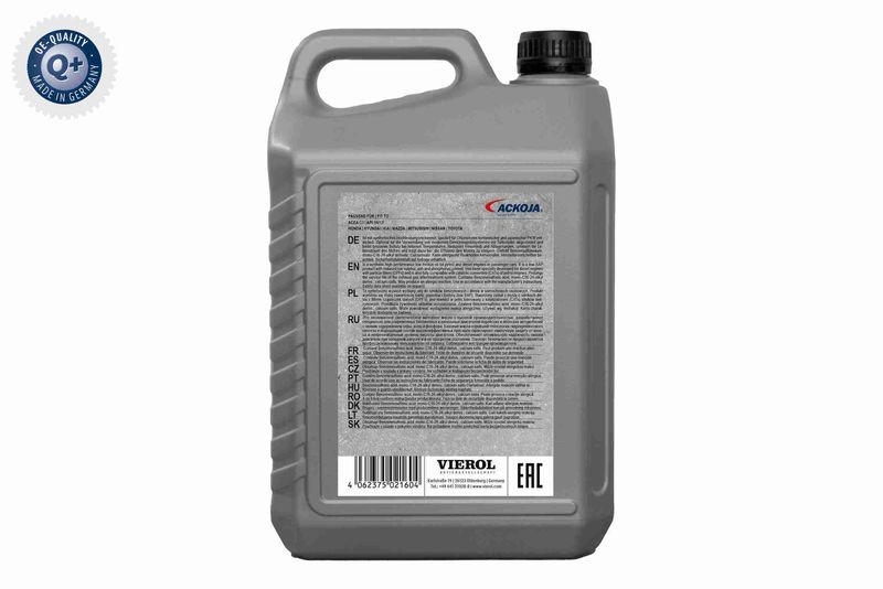 ACKOJA A60-1003 Motor&ouml;l Sae 5W-40 5 5