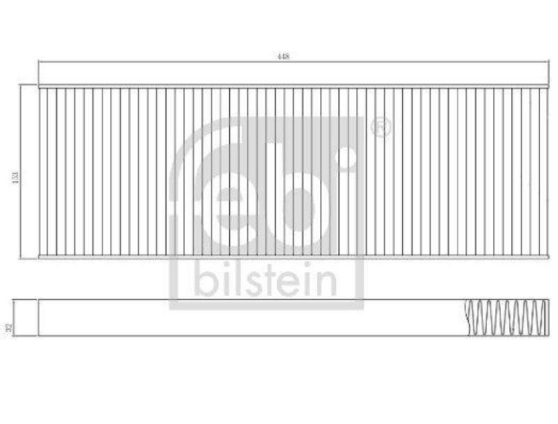 FEBI BILSTEIN 173019 Innenraumfilter für Scania