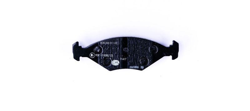 HELLA 8DB 355 011-031 Bremsbelagsatz, Scheibenbremsbelag f&uuml;r VW