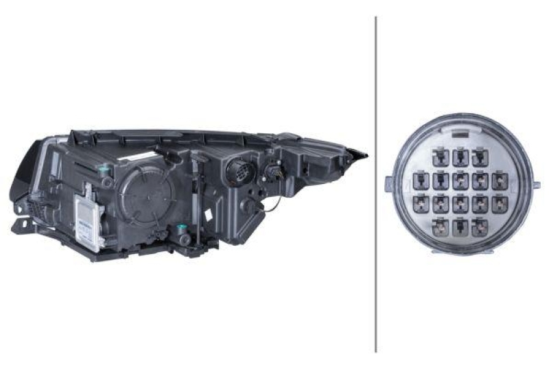 HELLA 1ZS 354 835-041 Heckscheinwerfer rechts Hybrid LandRo