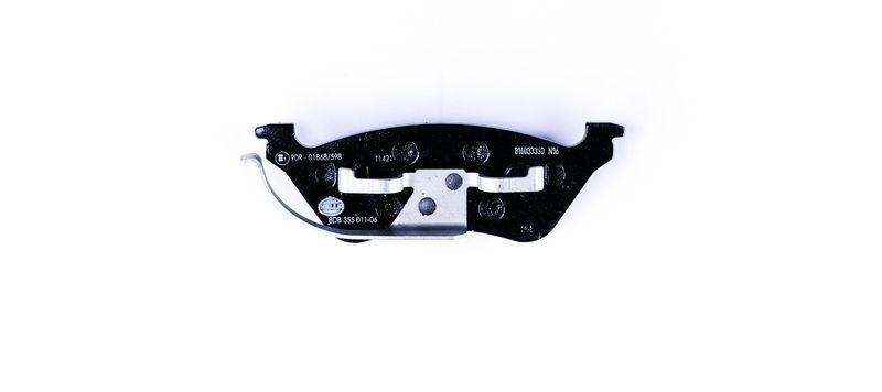 HELLA 8DB 355 011-061 Bremsbelagsatz, Scheibenbremsbelag f&uuml;r CHRYSLER
