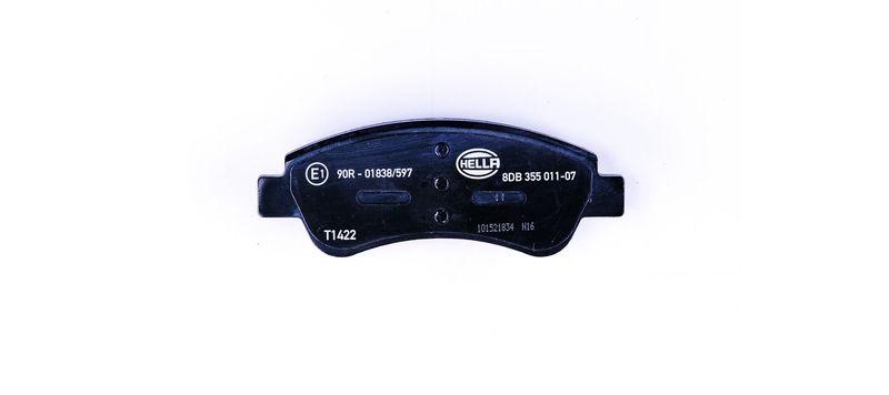 HELLA 8DB 355 011-071 Bremsbelagsatz, Scheibenbremsbelag für P.S.A