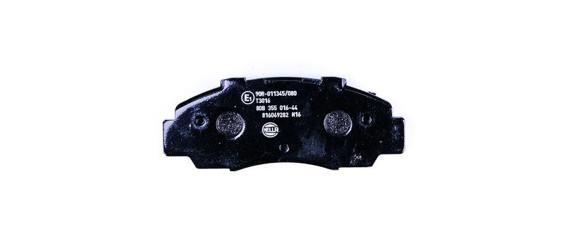 HELLA 8DB 355 016-441 Bremsbelagsatz, Scheibenbremsbelag f&uuml;r HONDA/ROVER