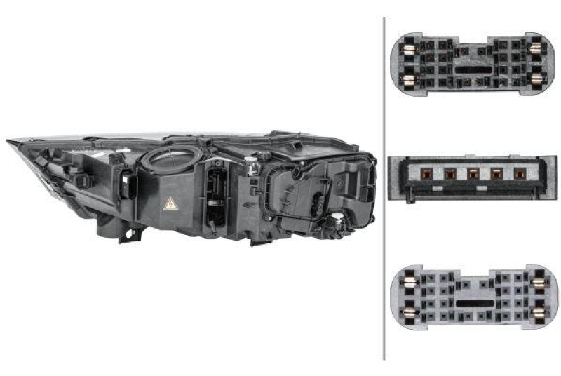 HELLA 1ZS 354 841-021 Heckscheinwerfer rechts Hybrid AUDI