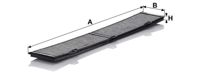 MANN-FILTER CUK 8430 Innenraumluftfilter f&uuml;r BMW