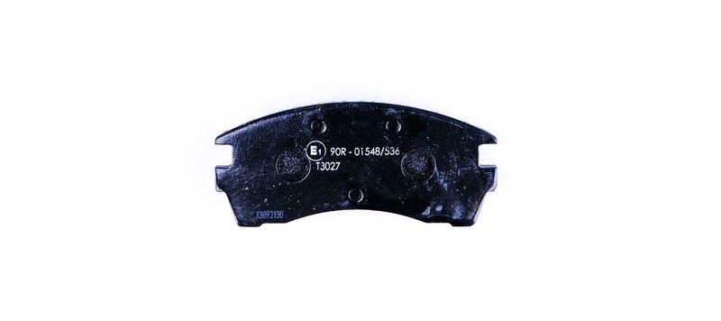 HELLA 8DB 355 016-551 Bremsbelagsatz, Scheibenbremsbelag f&uuml;r NISSAN