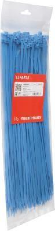 HERTH+BUSS 50266005 Kabelbinder 4,7 x 390 mm, PA 6.6 blau