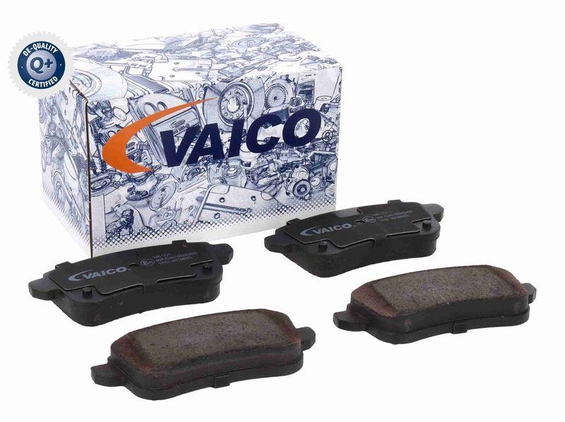 VAICO V46-1221 Bremsbelagsatz, Scheibenbremse Hinterachse f&uuml;r RENAULT