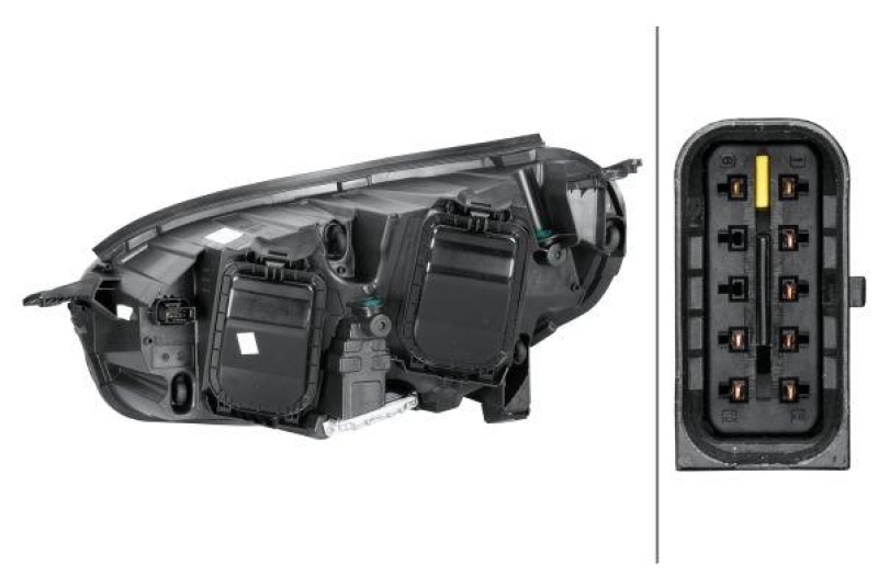 HELLA 1ZS 354 853-061 Heckscheinwerfer rechts Xenon CITROEN