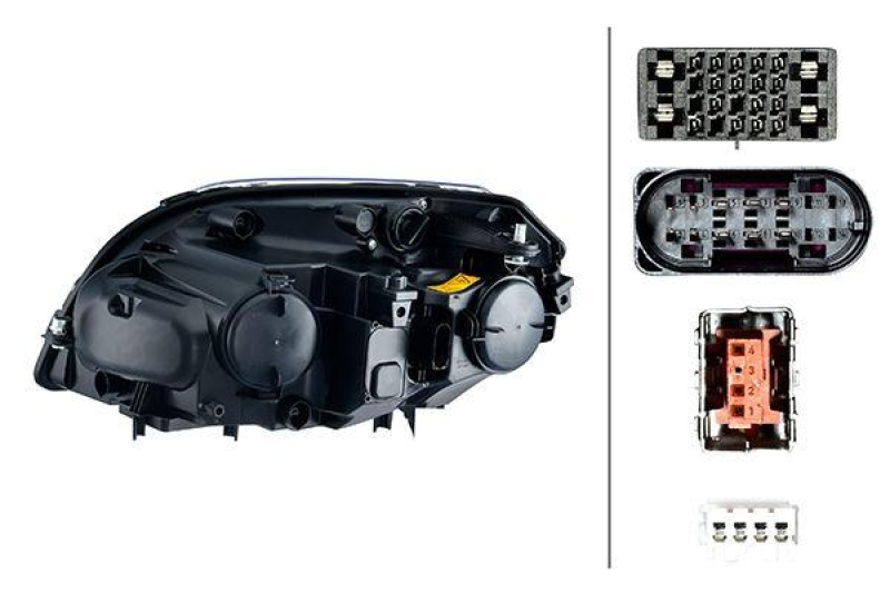 HELLA 1ZS 354 878-061 Heckscheinwerfer rechts Bi-Xenon MB