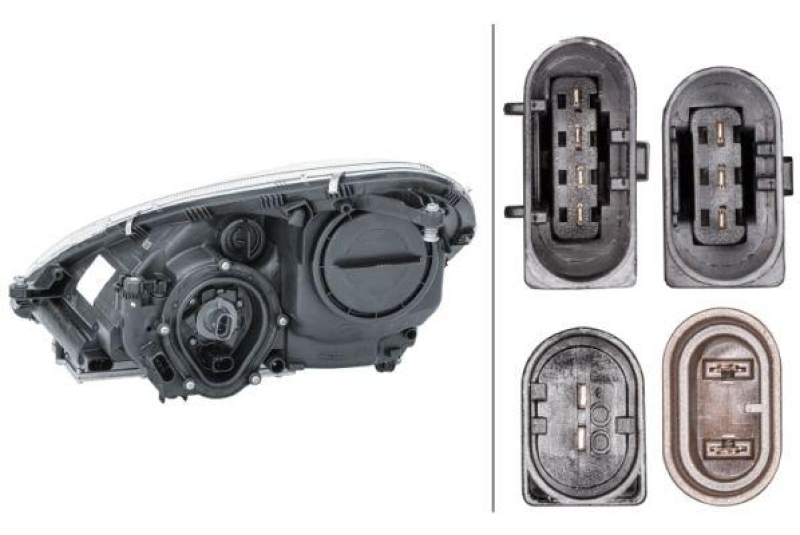 HELLA 1EL 008 361-721 Heckscheinwerfer rechts Bi-Xenon MB